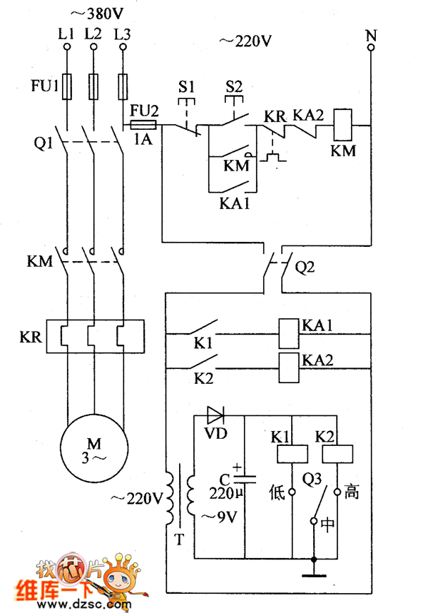 農(nóng)用無塔增壓式供水器電路(四)