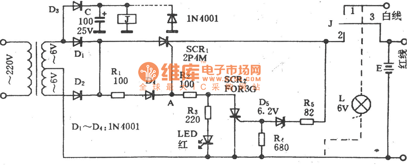 臺灣千里眼充電器電路圖