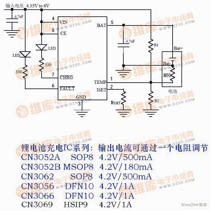 手機(jī)應(yīng)急充電器、太陽(yáng)能充電器方案電路圖